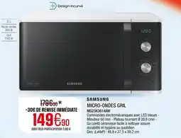 Extra Samsung micro-ondes grill offre