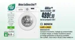 Proxi Confort Bosch lave-linge offre