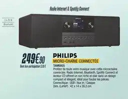 Proxi Confort Philips micro-chaîne connectée offre