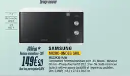 Proxi Confort Samsung micro-ondes grill offre