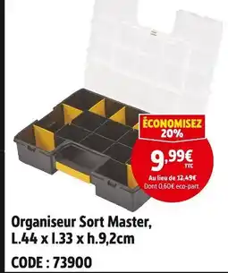 Screwfix Organiseur sort master offre