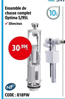 Screwfix Ensemble de chasse complet optima s/95l offre