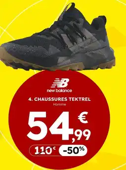 Sport 2000 New balance chaussures tektrel homme offre