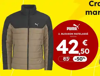 Puma blouson matelassé homme