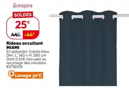 Weldom Inspire rideau occultant miami offre