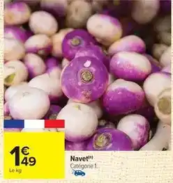 Carrefour Drive Navet offre