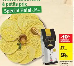 Carrefour Drive Semoule extra-fine offre