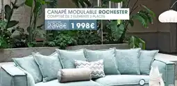 H&H Canapé modulable rochester offre