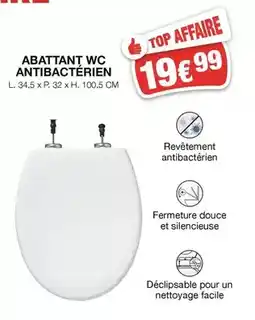 Marché aux Affaires Facile - abattant wc antibactérien offre
