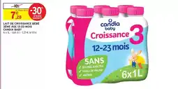 Intermarché Hyper Candia - lait de croissance bébé bébé 12-23 mois offre