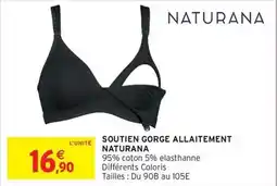 Intermarché Hyper Soutien gorge allaitement offre