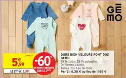 Intermarché Hyper Bien - dors velours pont dos offre