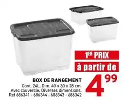 Trafic Dim - box de rangement offre