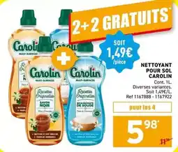 Trafic Carolin - nettoyant pour sol offre