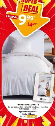 Trafic Dim - housse de couette offre