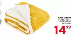 Trafic Dim - plaid sherpa offre