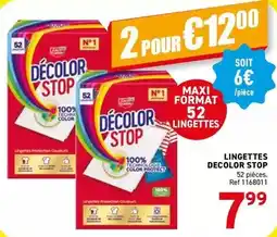 Trafic Decolor stop - lingettes offre
