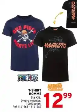 Trafic T-shirt homme offre