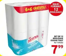 Trafic My - set de 12 rouleaux essuie-tout offre