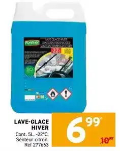 Trafic Lave-glace hiver offre