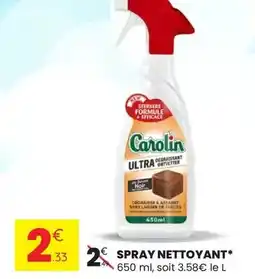 Stokomani Carolin - spray nettoyant offre