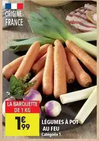 Supeco Légumes à pot au feu offre