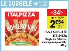 Supeco Italpizza - pizza surgelée offre