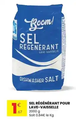 Stokomani Sel régénnérant pour lave-vaisselle offre