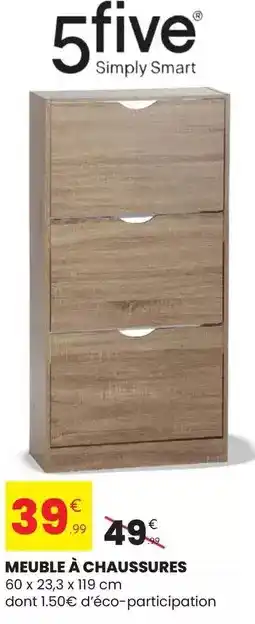 5five - meuble à chaussures