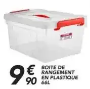 Les Briconautes Boite de rangement en plastique offre