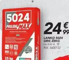 Les Briconautes Lanko 5024 gris offre