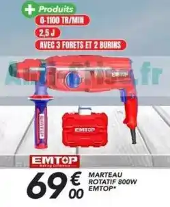 Les Briconautes Marteau rotatif 800w offre