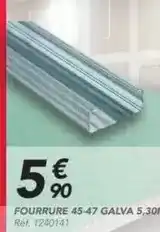 Les Briconautes Fourrure 45-47 galva 5,30f offre