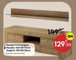 Maxi Bazar Meuble tv & etagère meuble offre