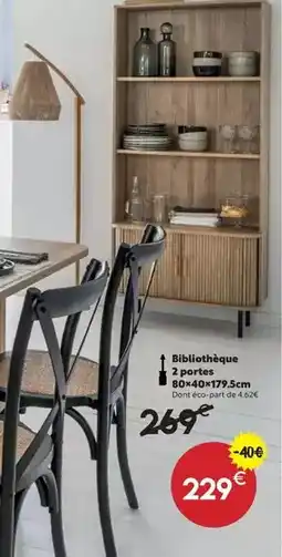 Maxi Bazar Bibiolchatique 2 portes offre