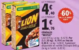 E.Leclerc Express Céréales nestlé offre