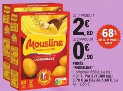 E.Leclerc Express Purée mousline offre