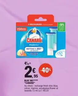 E.Leclerc Express Bloc wc canard offre