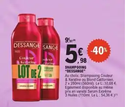 E.Leclerc Express Shampooing dessange offre