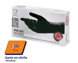 Action Gants en nitrile offre