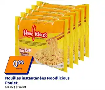 Nouilles instantanées noodlicious poulet