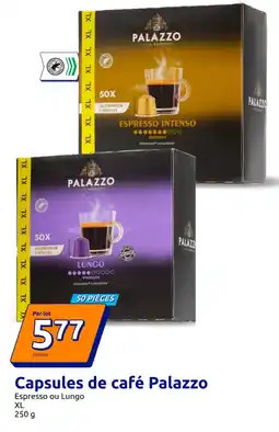 Action Capsules de café palazzo offre