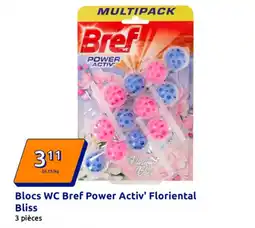Action Blocs wc bref power activ' floriental bliss offre