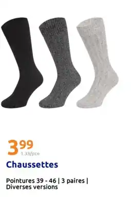 Action Chaussettes offre