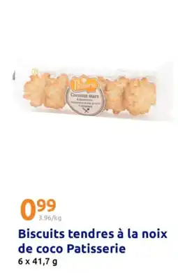 Action Biscuits tendres à la noix de coco patisserie offre