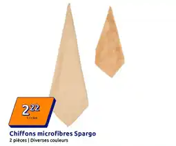 Action Chiffons microfibres spargo offre