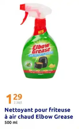 Action Nettoyant pour friteuse à air chaud elbow grease offre