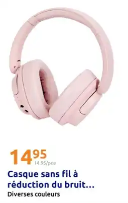 Action Casque sans fil à réduction du bruit offre