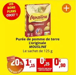 Coccinelle Supermarché Purée de pomme de terre l'originale mousline offre
