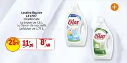 Coccinelle Supermarché Lessive liquide le chat offre